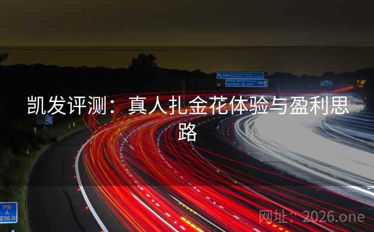 凯发评测：真人扎金花体验与盈利思路