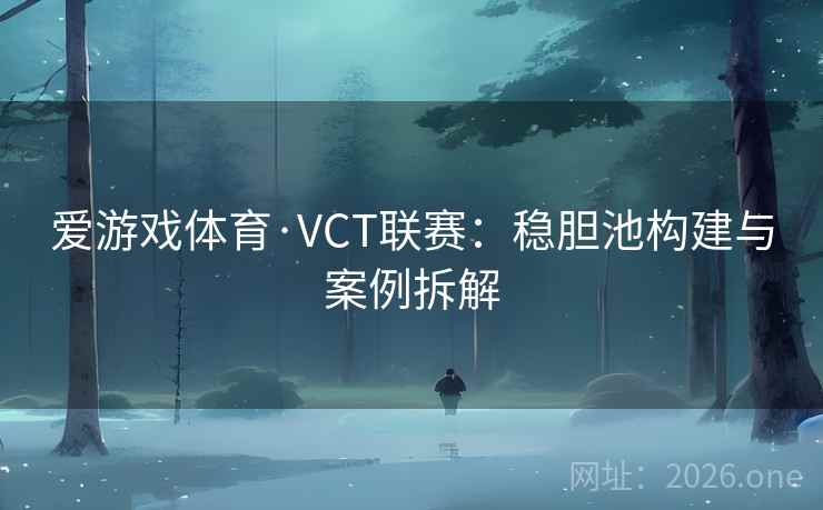 爱游戏体育·VCT联赛:稳胆池构建与案例拆解