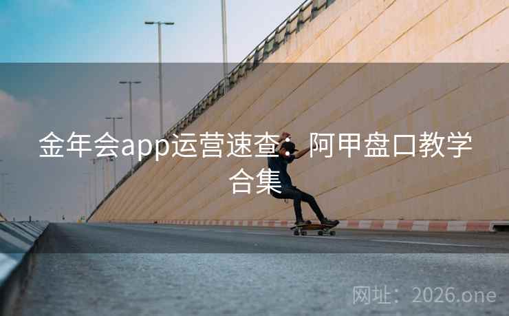 金年会app运营速查：阿甲盘口教学合集